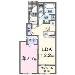 ラ・ポーズ香登の物件間取画像